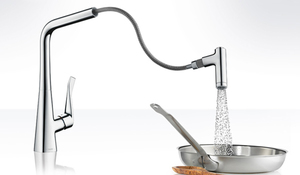 Grifo Metris Select con caño extraíble