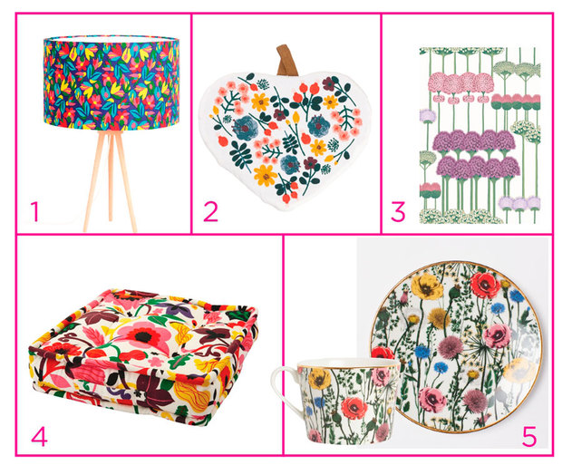 Estampados florales: ¡nos vamos de shopping!