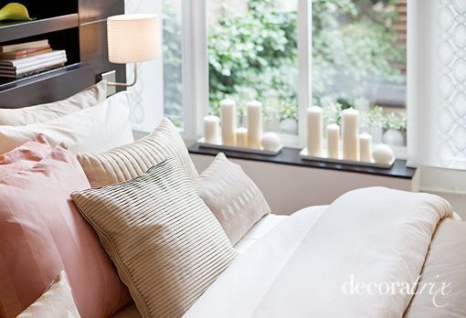 preparar el dormitorio con velas