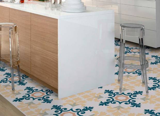 Alfombra hidráulica para delimitar ambientes Alfombra hidráulica para delimitar ambientes