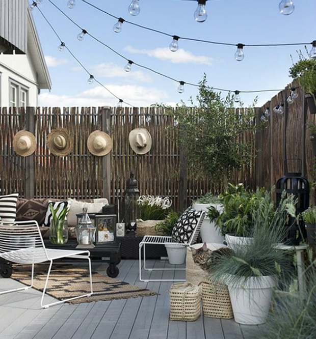 Mareo años Torneado Buenas ideas para decorar una terraza con plantas