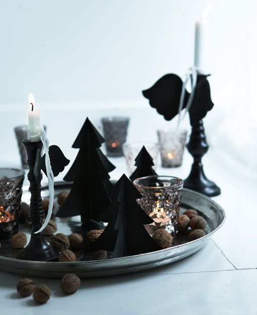 en el centro de la mesa