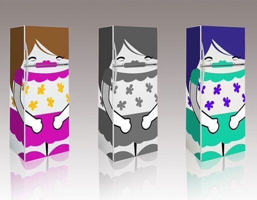 stickers para el frigorífico