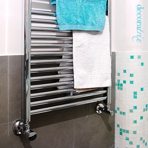Toallero-radiador que funciona con agua caliente