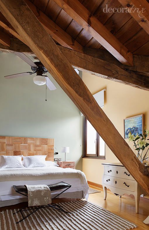 Dormitorio abuhardillado