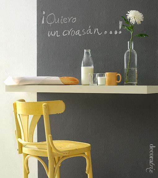 Paredes decoradas con palabras Paredes decoradas con palabras