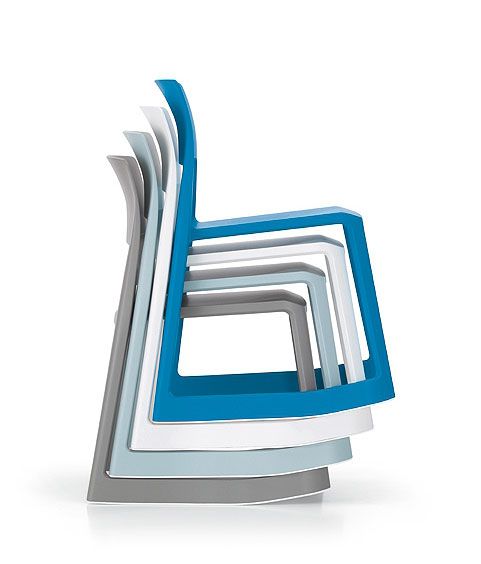 nueva silla tip ton de vitra apilable