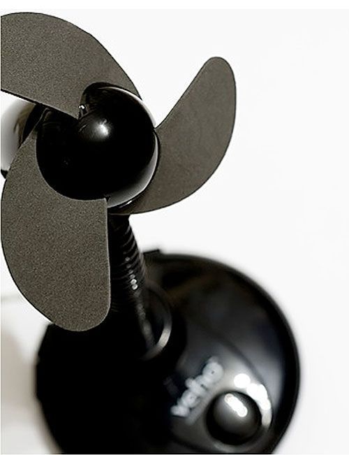 El ventilador también funciona con pilas