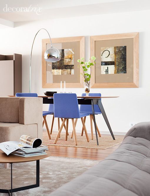 un salón retro pero actual