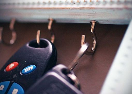 Llavero decorativo con un portarretratos