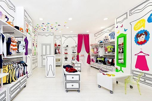 Es Mirilla Enderezar Una tienda de ropa infantil que parece sacada de un cuento