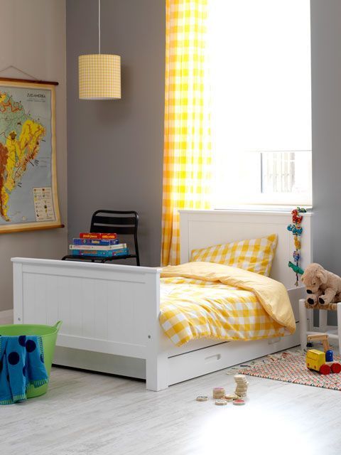 Habitaciones infantiles decoradas en gris