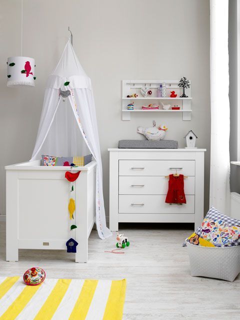 Habitaciones infantiles decoradas en gris