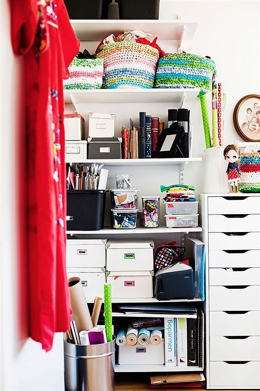 Decoración nórdica con mucho color