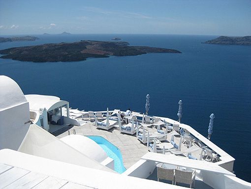 Katikies Hotels, en Oia, Santorini, Grecia
