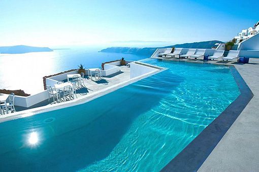 Katikies Hotels, en Oia, Santorini, Grecia