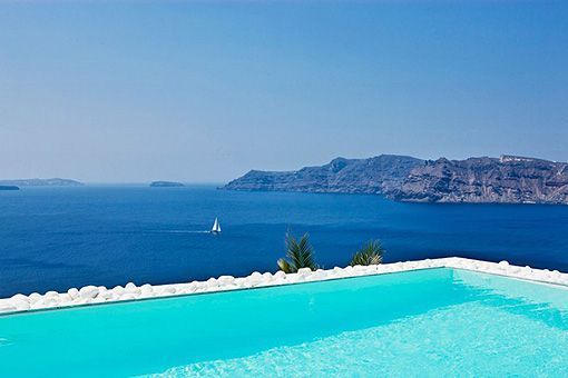 Katikies Hotels, en Oia, Santorini, Grecia
