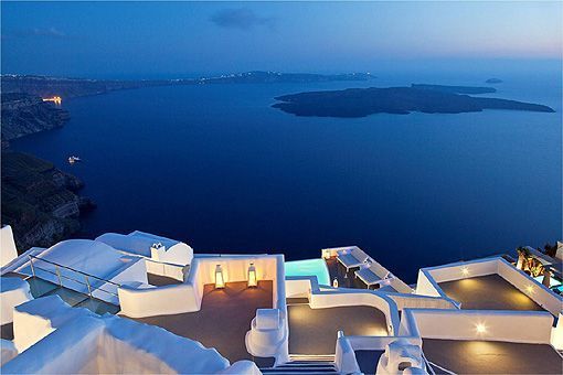 Katikies Hotels, en Oia, Santorini, Grecia