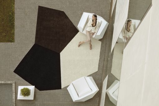Alfombras de diseño para el exterior de Ramón Esteve para Vondom 