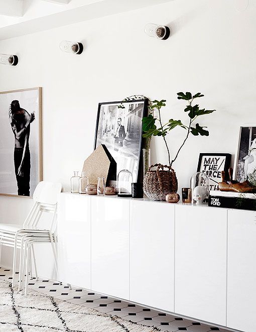 Decorar en blanco y negro