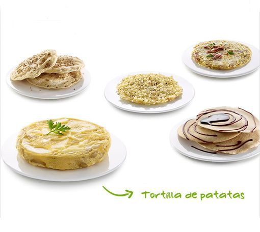 Molde de tortillas para el microondas de Lékué