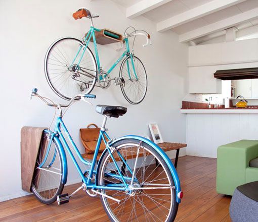 Soportes para bicicleta dentro de casa