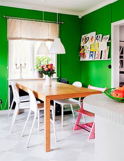 Cómo delimitar el comedor de diario del resto de la cocina