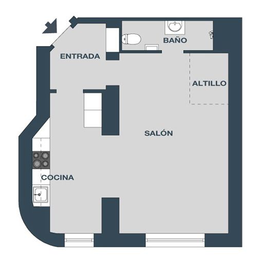 plano de la casa