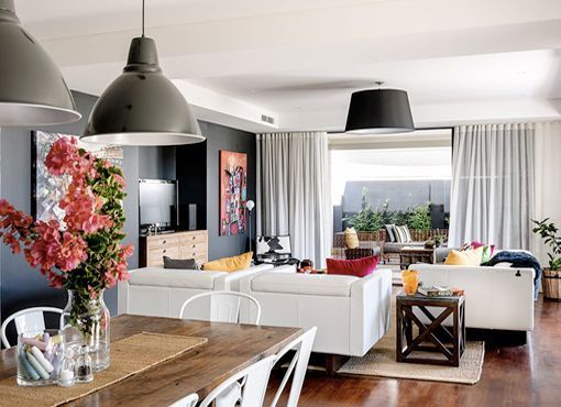 casa relajada y luminosa salón