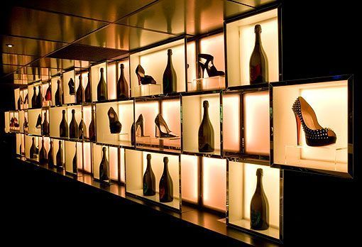 Barra champagne de Le Boutique Club, discoteca en Madrid