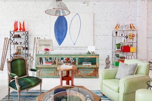 Salón de estilo ecléctico barroco