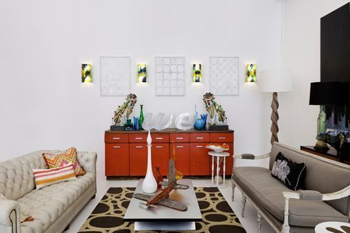 Salón de estilo ecléctico barroco