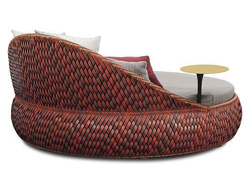Muebles para el jardín: Loveseat Dala, de Dedon