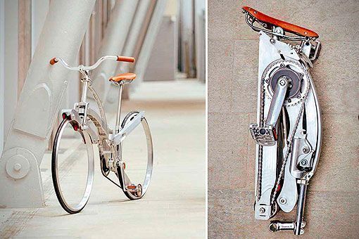 La bicicleta portátil plegable del mundo