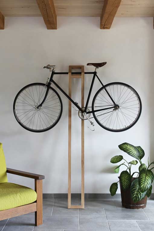 Colgador bicicleta pared
