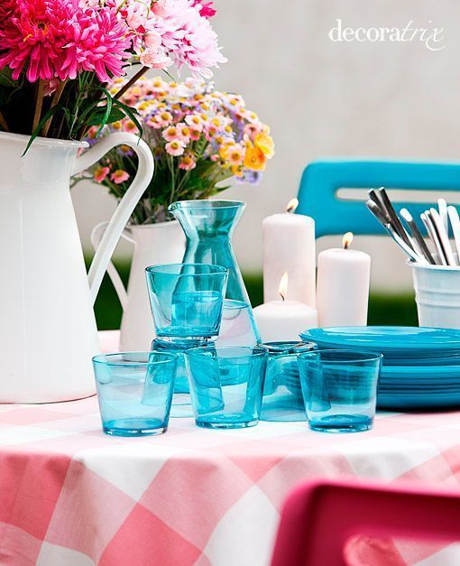 Decoratrix cumple 5 años: mesa de verano