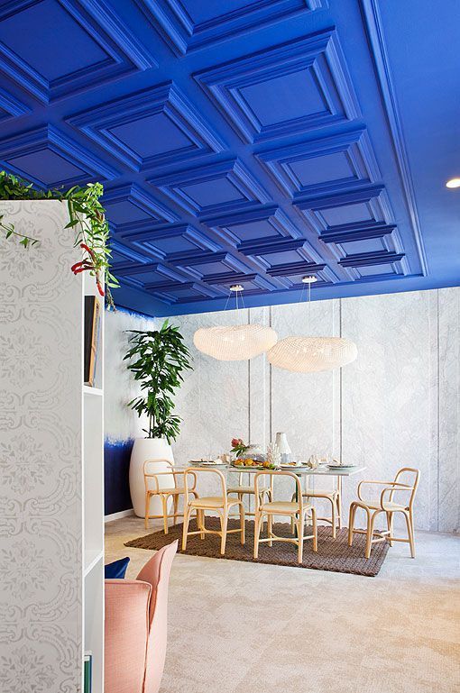 Salón comedor de estilo mediterráneo por Artefactum para Casa Decor Madrid 2014