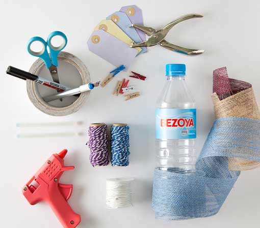 Cesto pinzas ropa  Manualidades con botellas de plastico, Manualidades,  Manualidades recicladas