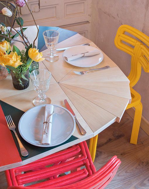 Mama Campo restaurante con mesas de autor