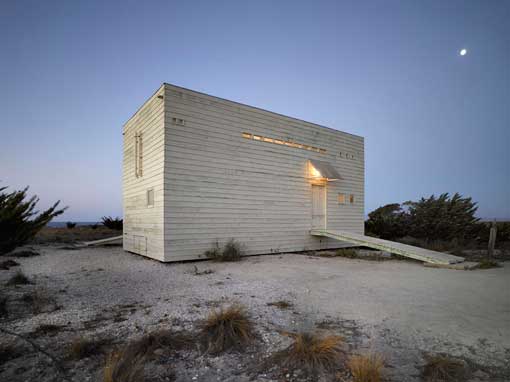 Casa Klotz en una playa de Chile