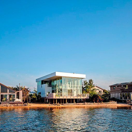 Casa de cristal del arquitecto Richard Meier