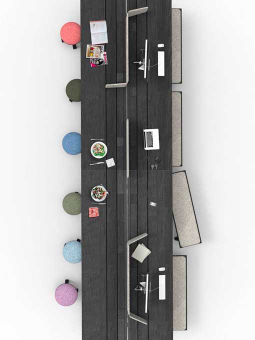 Mesa para comer y trabajar a la vez BuzziPicnic