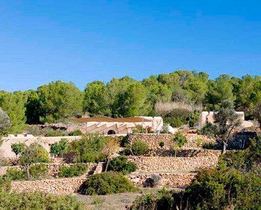 Casa de Nani Marquina en plena naturaleza