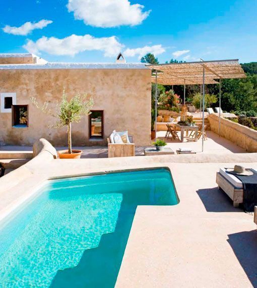 Casa de Nani Marquina, vista de la piscina