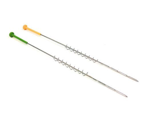 agua aromatizada con ganchos de colores