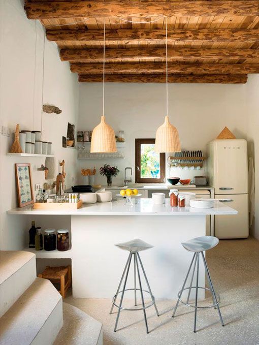 Casa de Nani Marquina, vista de la cocina