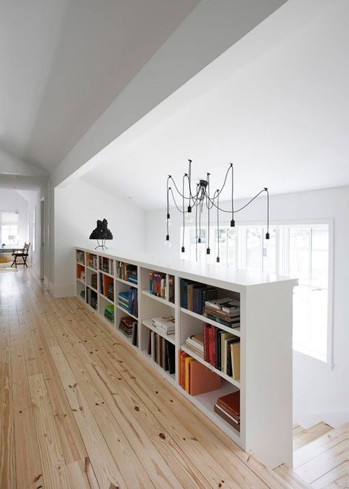 Half Wall Ideas For Stairs