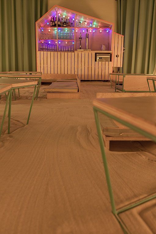 Ojalá, un restaurante en Madrid con playa