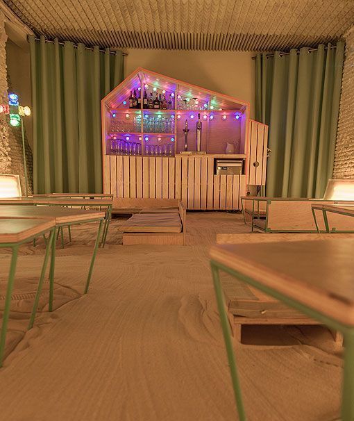 Ojalá, un restaurante en Madrid con playa