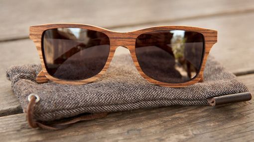Gafas de madera natural